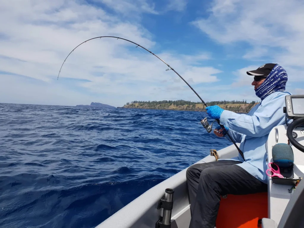 canne peche mer voyage
